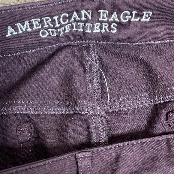 American Eagle Outfitters Deep Purple Pants - Picture 3 of 6